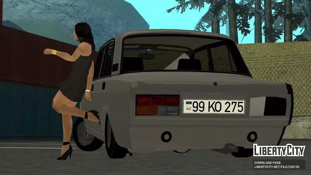 VAZ 2107 AZE / GTA San Andreas (iOS, Android)