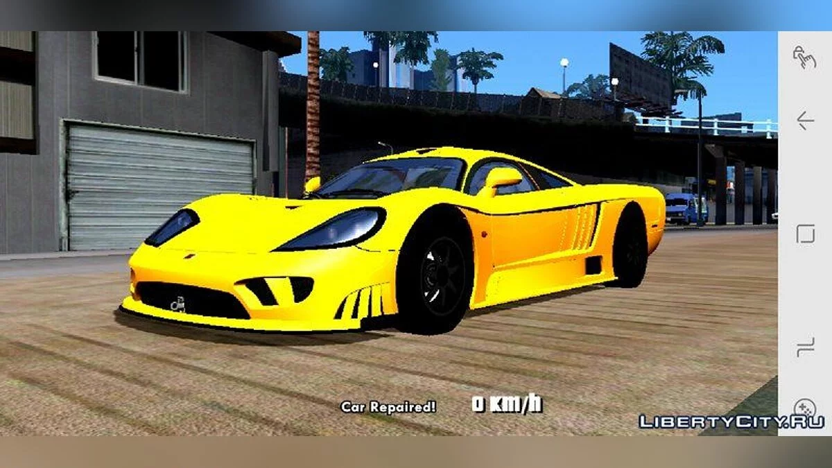 Saleen S7 Twin - Turbo untuk Seluler / GTA San Andreas (iOS, Android)