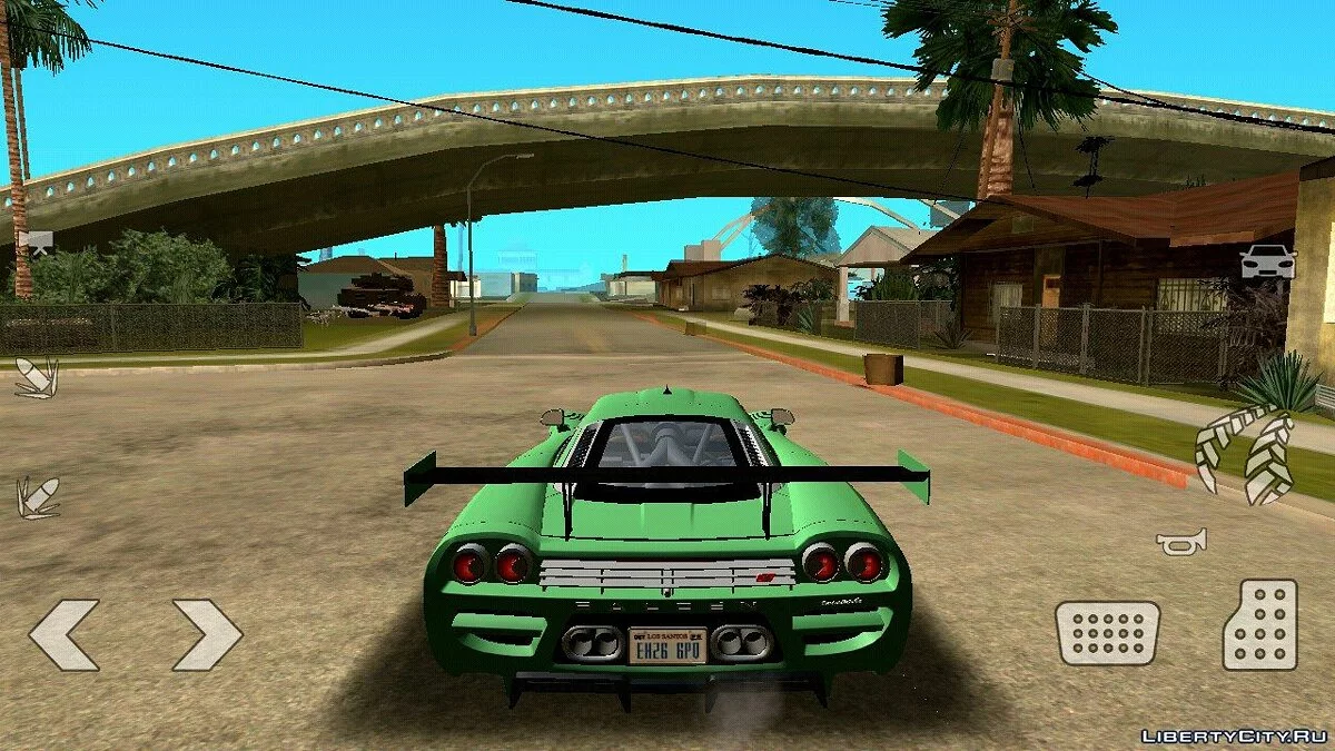 Saleen S7 Twin Turbo (тільки DFF) / GTA San Andreas (iOS, Android)
