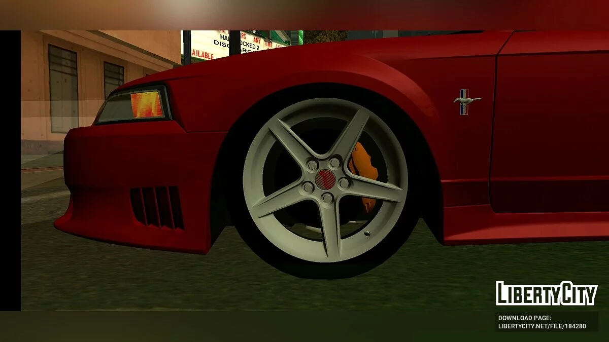 Saleen S281 Supercharged (hanya DFF) / GTA San Andreas (iOS, Android)