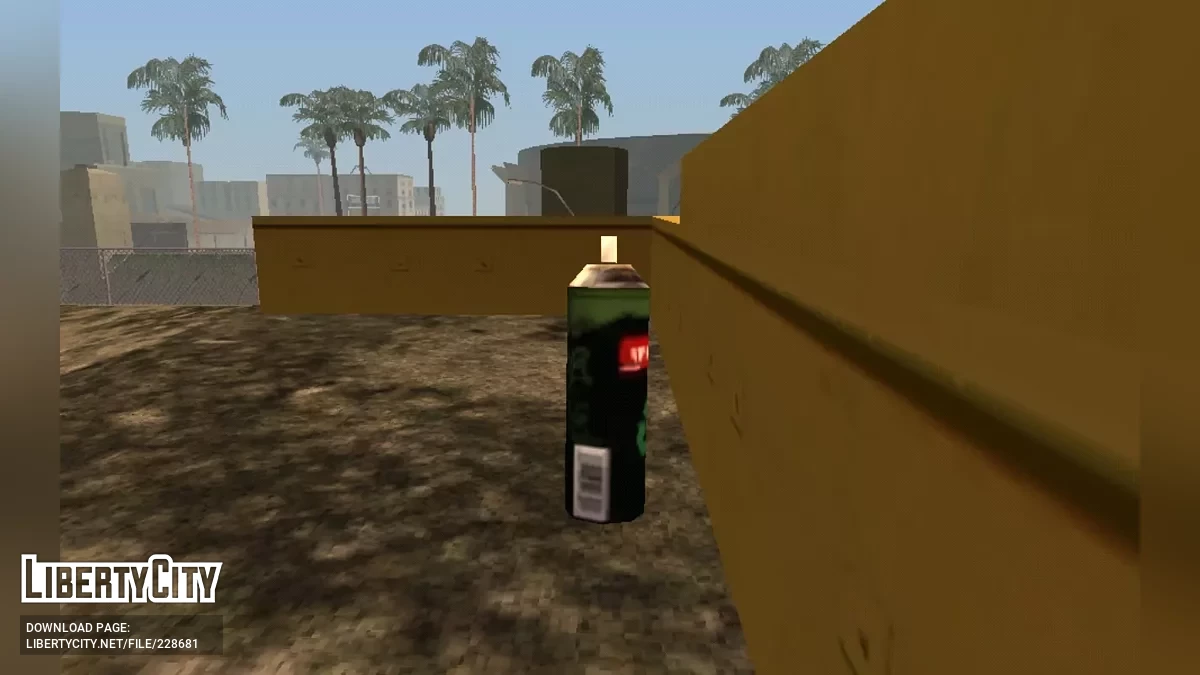 Nowa tekstura sprayu / GTA San Andreas (iOS, Android)
