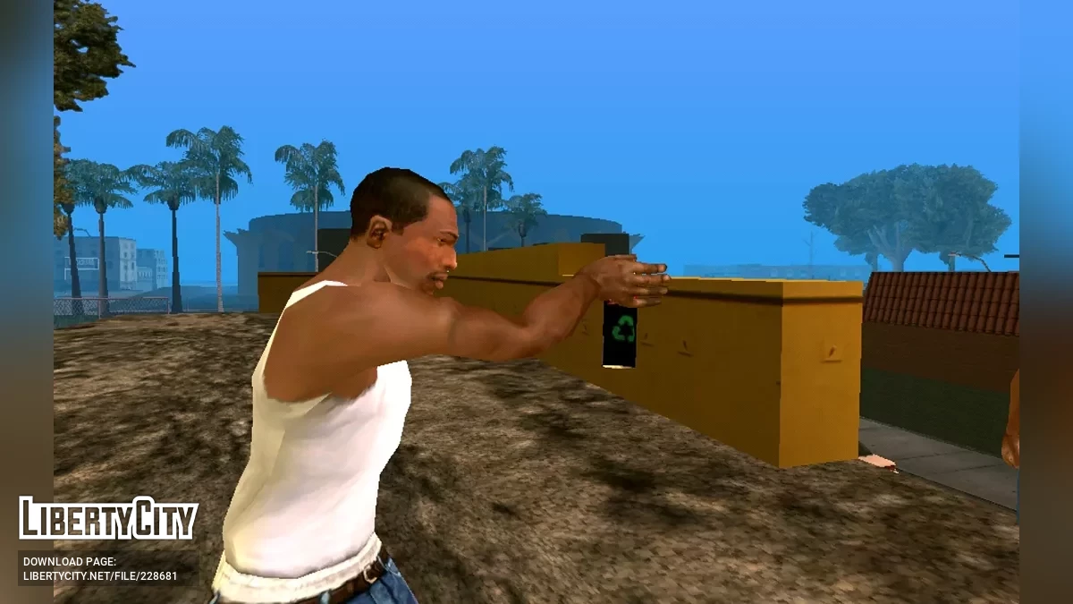 Nowa tekstura sprayu / GTA San Andreas (iOS, Android)