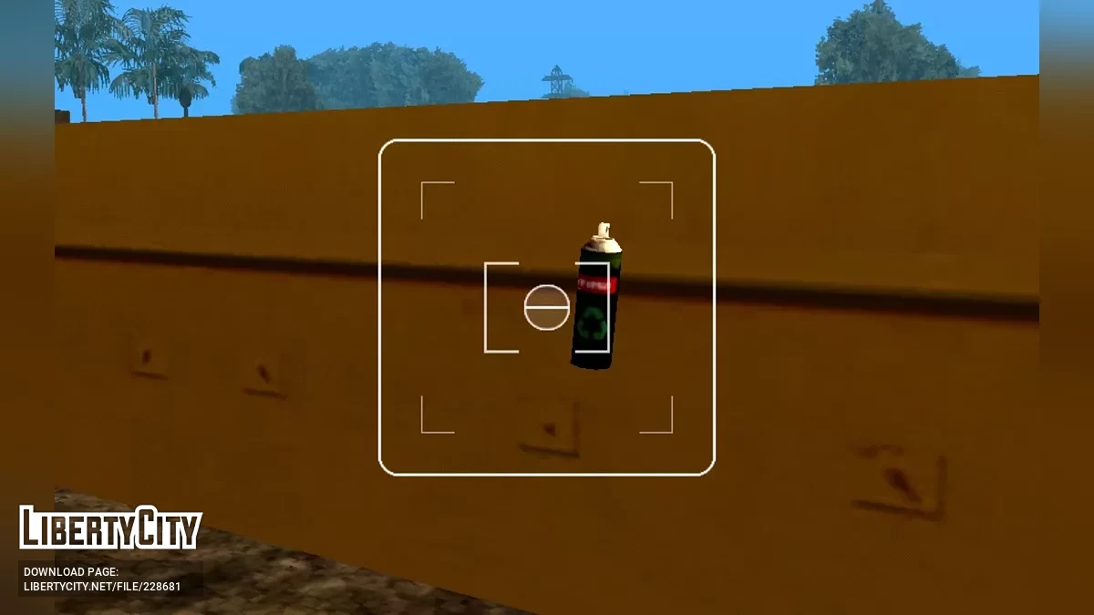 Nowa tekstura sprayu / GTA San Andreas (iOS, Android)