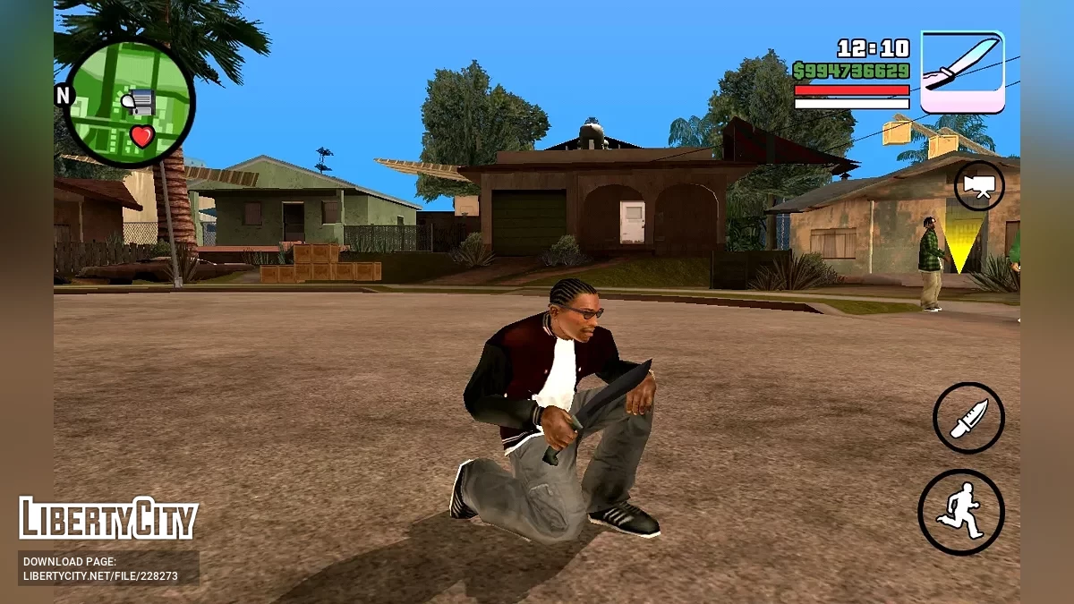 来自GTA维斯城的武器包 / GTA San Andreas (iOS, Android)