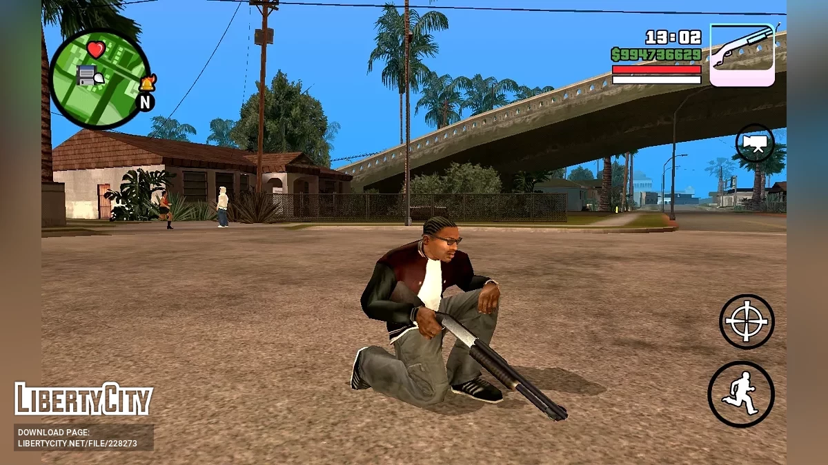 来自GTA维斯城的武器包 / GTA San Andreas (iOS, Android)