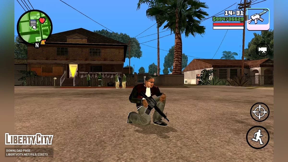 来自GTA维斯城的武器包 / GTA San Andreas (iOS, Android)