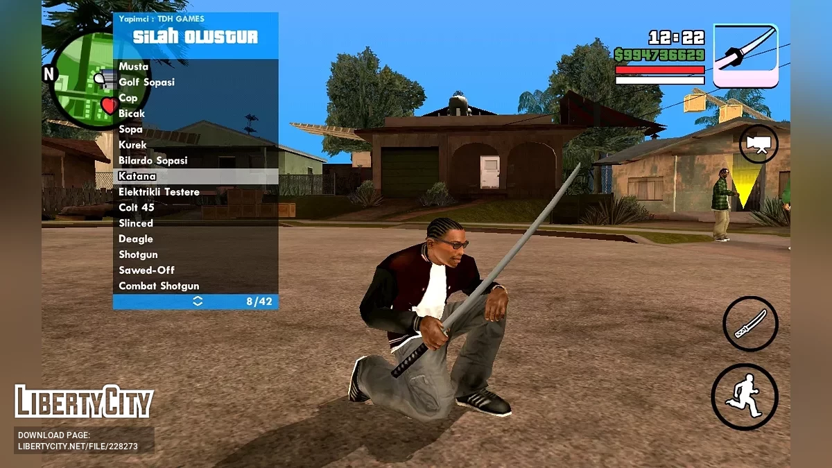 来自GTA维斯城的武器包 / GTA San Andreas (iOS, Android)
