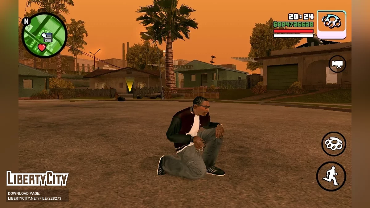 来自GTA维斯城的武器包 / GTA San Andreas (iOS, Android)