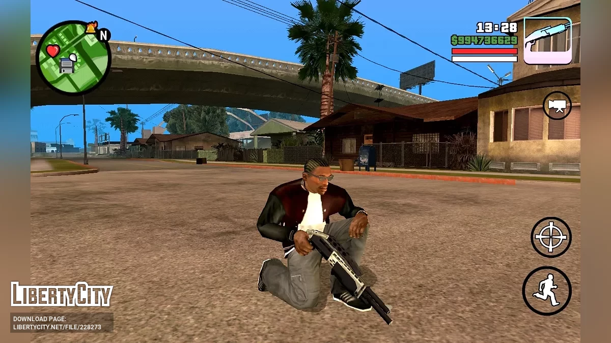 来自GTA维斯城的武器包 / GTA San Andreas (iOS, Android)