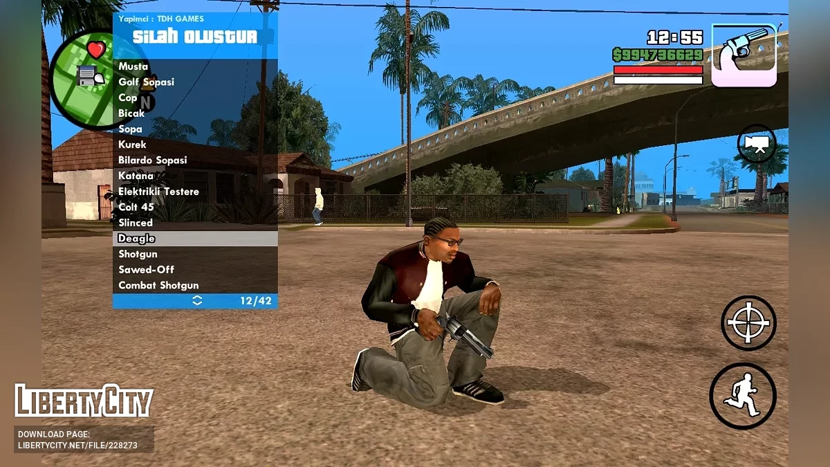 来自GTA维斯城的武器包 / GTA San Andreas (iOS, Android)