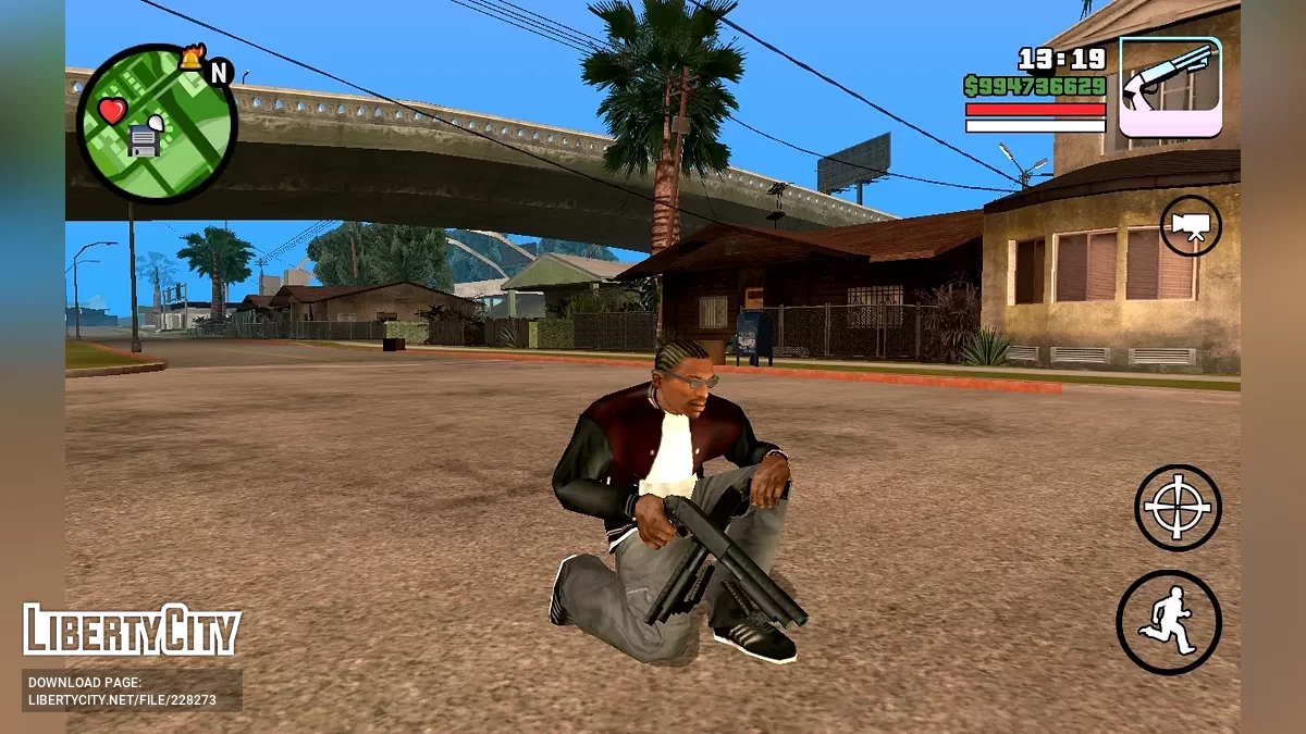 来自GTA维斯城的武器包 / GTA San Andreas (iOS, Android)