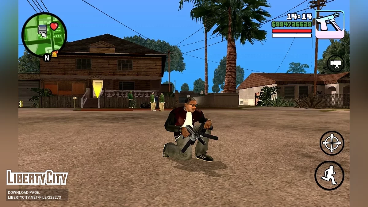 来自GTA维斯城的武器包 / GTA San Andreas (iOS, Android)