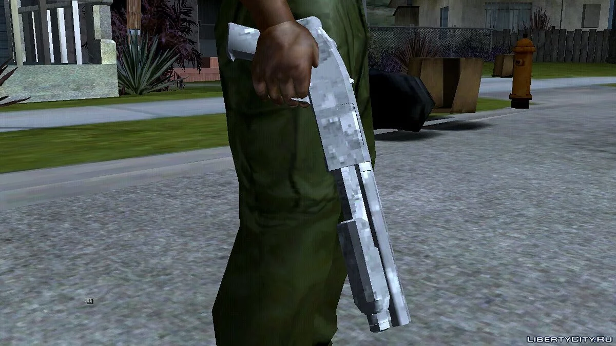Sawed-Off Shotgun из GTA 5 (только DFF) / GTA San Andreas (iOS, Android)