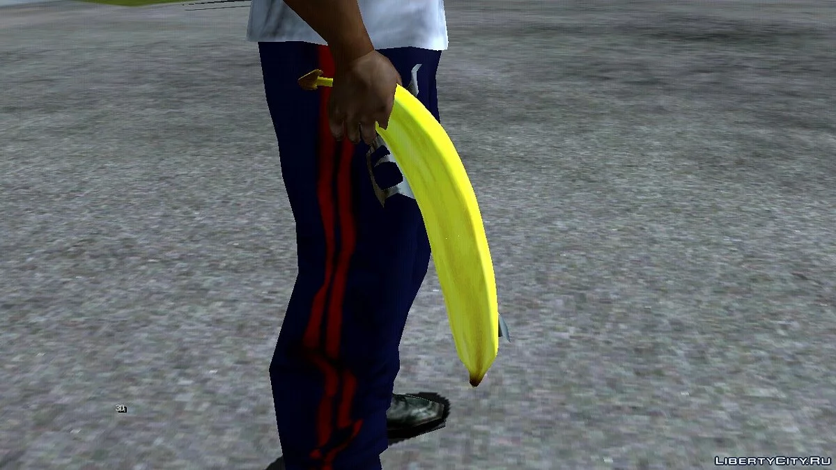 Пістолет-банан / GTA San Andreas (iOS, Android)