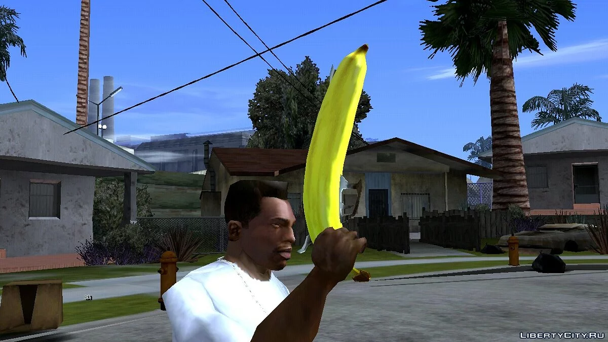 Пістолет-банан / GTA San Andreas (iOS, Android)