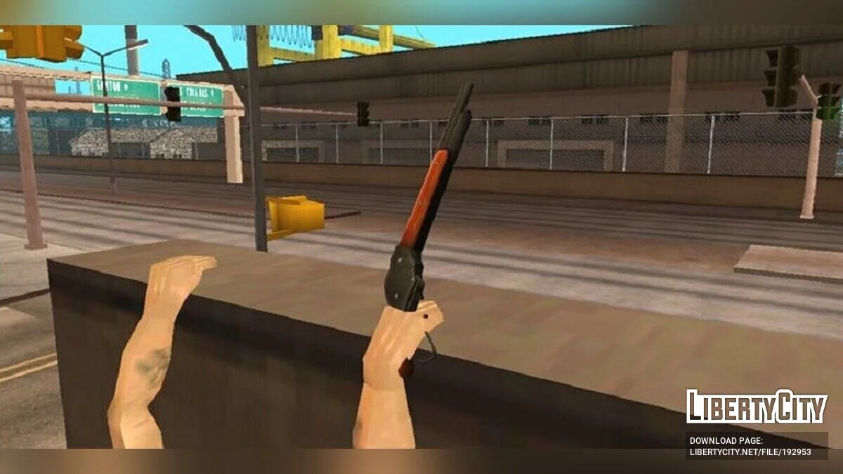 M1887 from Free Fire / GTA San Andreas (iOS, Android)