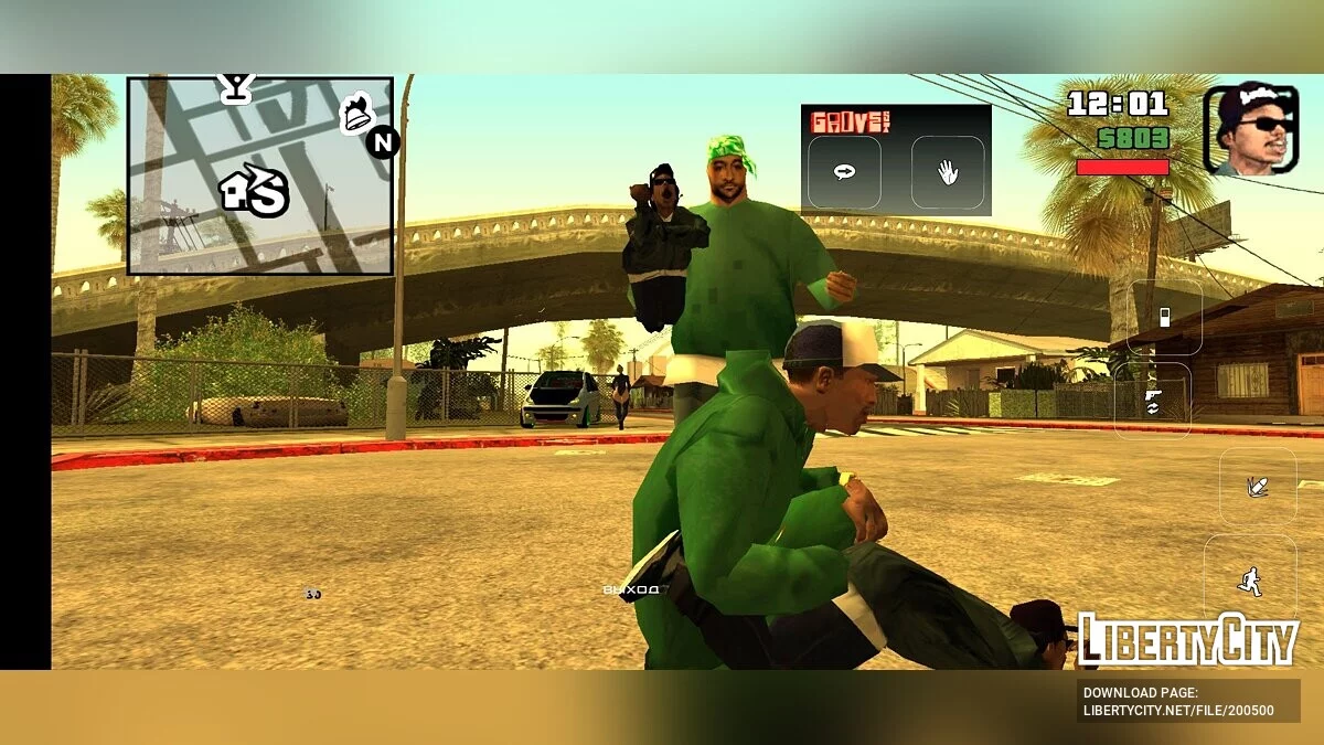 Fusil à pompe en forme de Ryder / GTA San Andreas (iOS, Android)