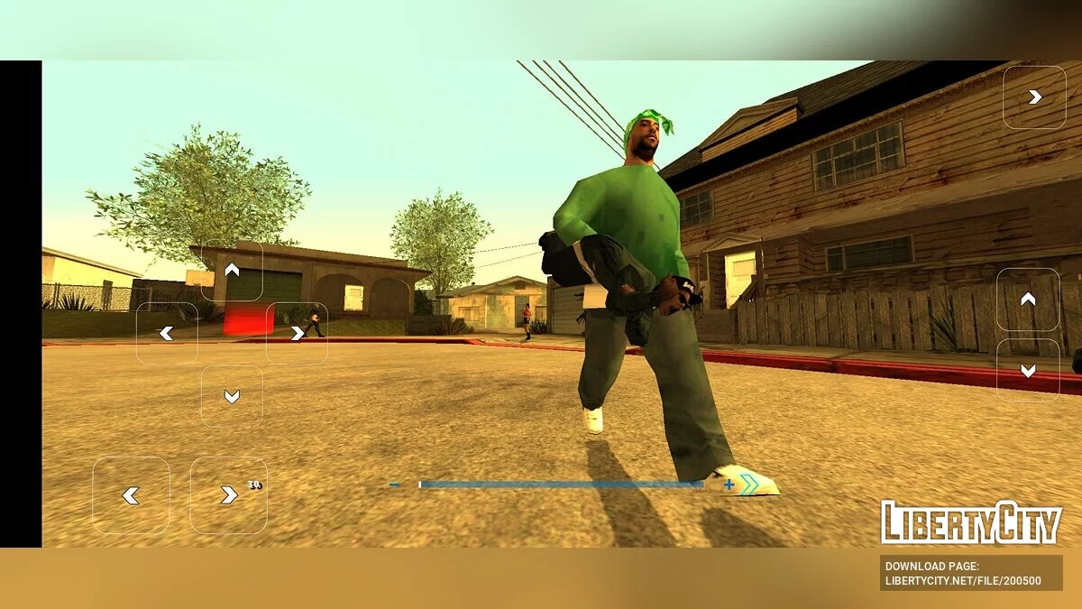 Fusil à pompe en forme de Ryder / GTA San Andreas (iOS, Android)