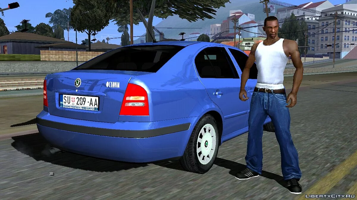 2003 Skoda Octavia Mk1 / GTA سان أندرياس (iOS، أندرويد)