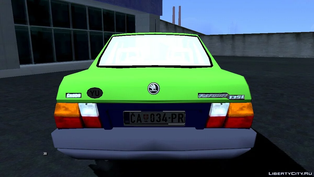 Skoda Favorit 135L Sedan / GTA San Andreas (iOS, Android)