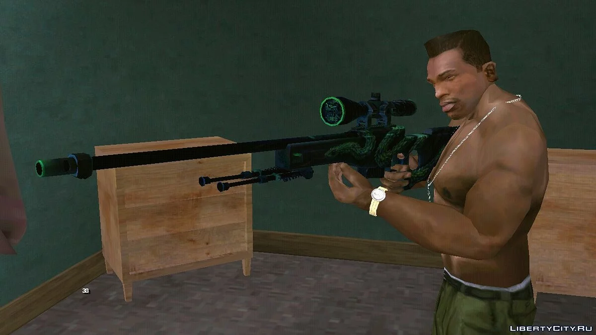 AWP Atheris / GTA San Andreas (iOS, Android)