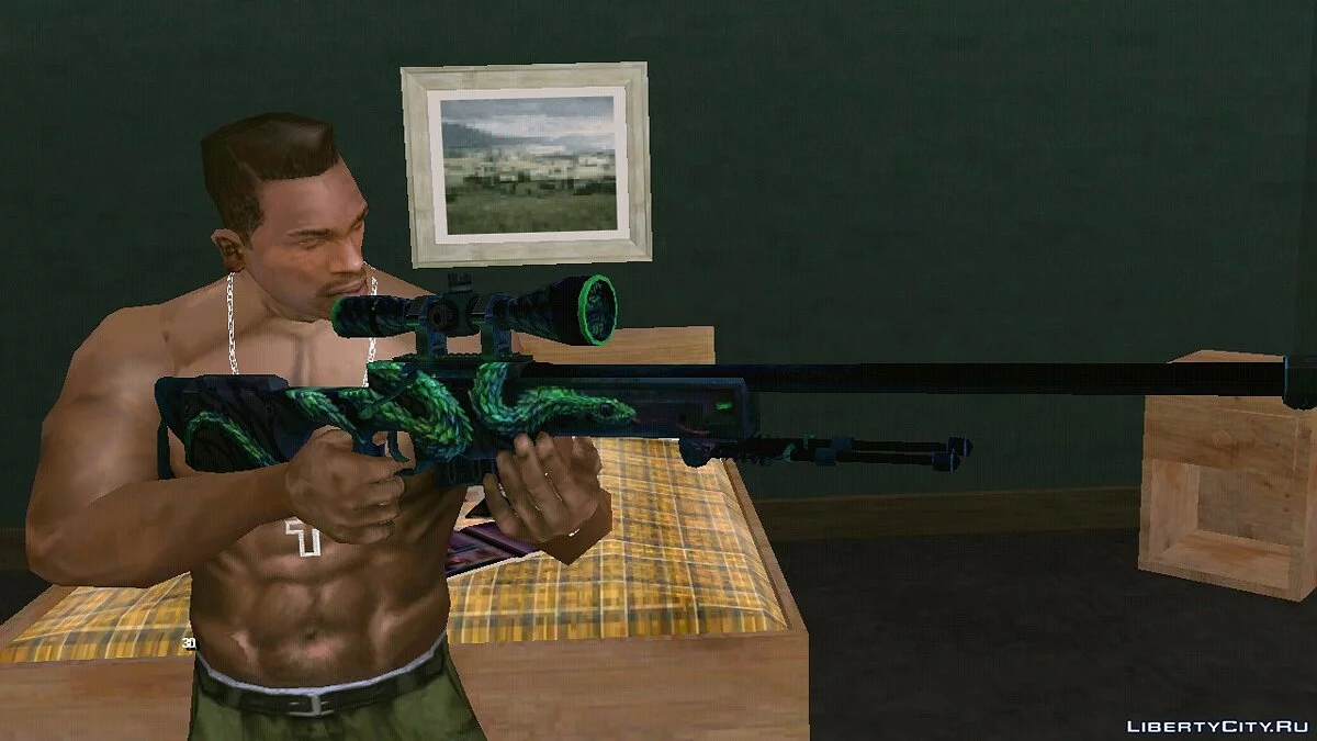 AWP Atheris / GTA San Andreas (iOS, Android)