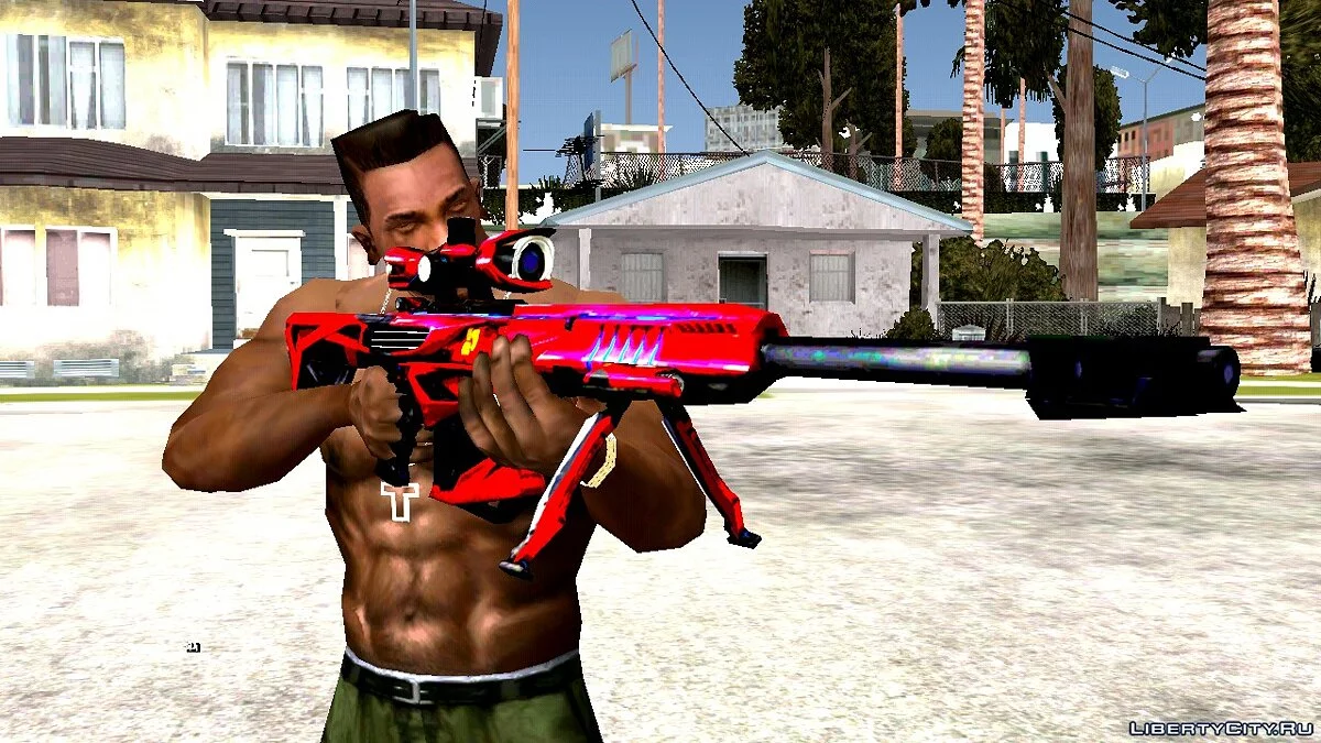 Crossfire Barett M82A1 Iron Shark / GTA San Andreas (iOS, Android)