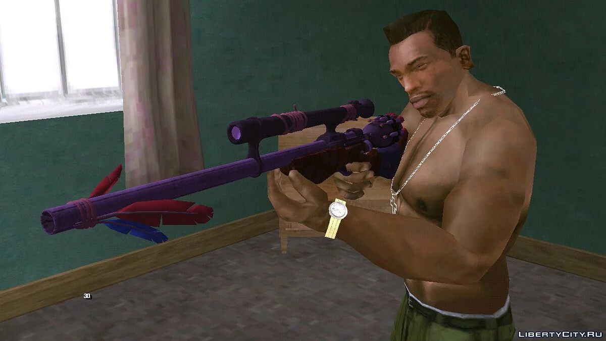 Stylized Dart Sniper / GTA San Andreas (iOS, Android)
