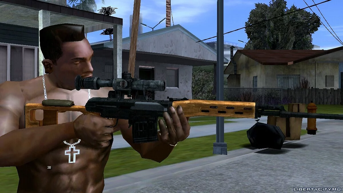 SVD (Dragunov) / GTA San Andreas (iOS, Android)