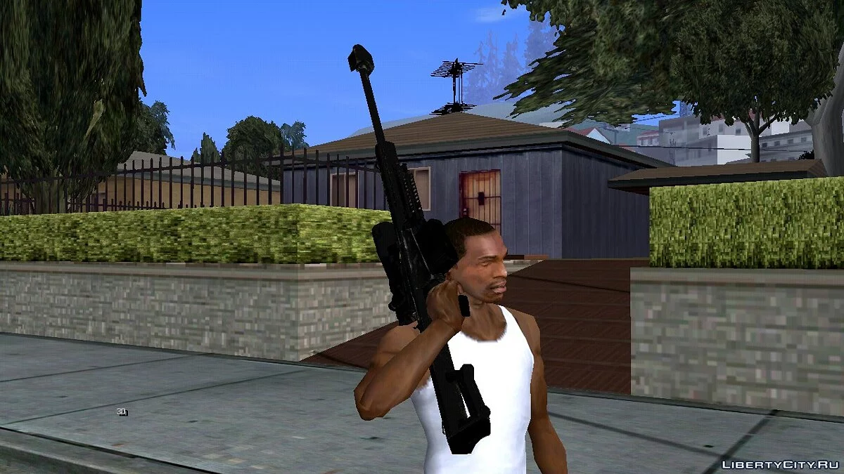 Barrett M82 з COD4 MW / GTA San Andreas (iOS, Android)