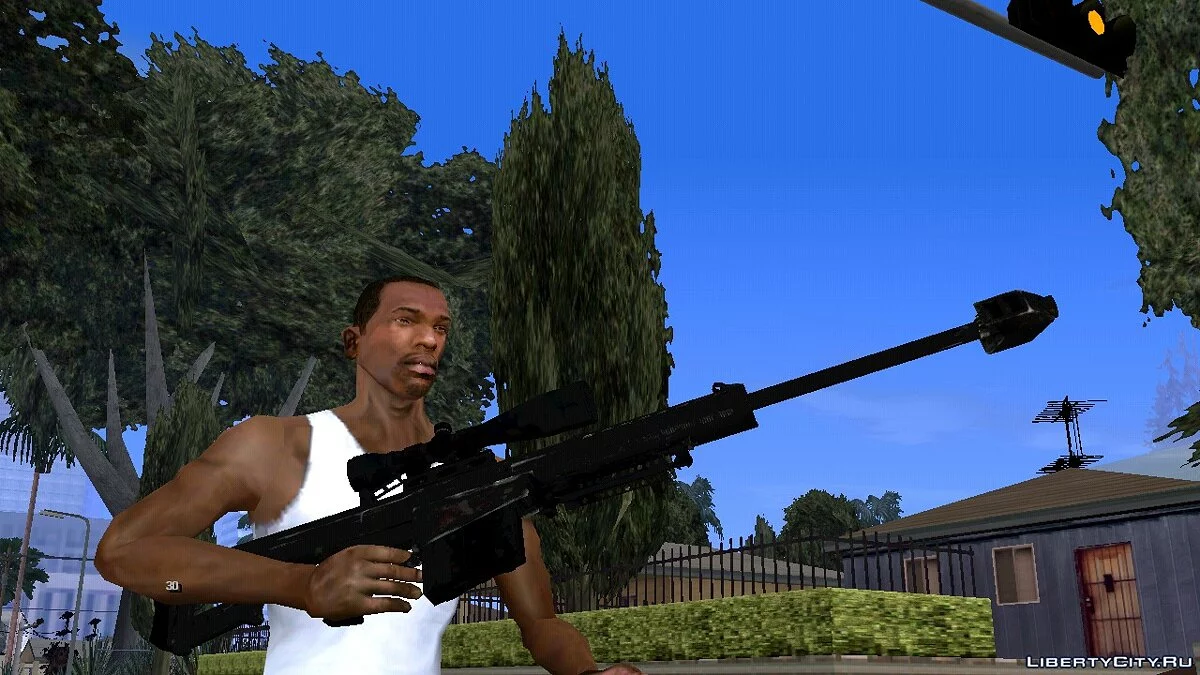 Barrett M82 from COD4 MW / GTA San Andreas (iOS, Android)