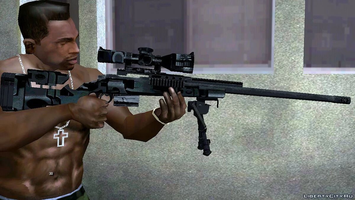 TAC-300 Sniper Rifle / GTA San Andreas (iOS, Android)