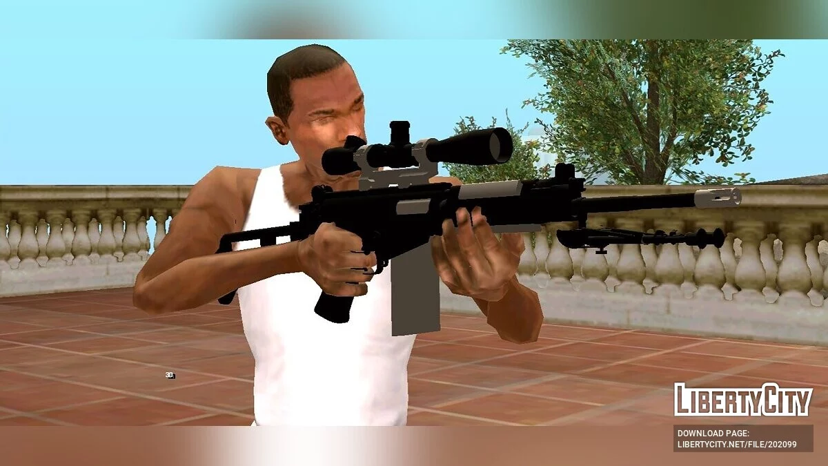 Снайперська гвинтівка (тільки DFF) / GTA San Andreas (iOS, Android)