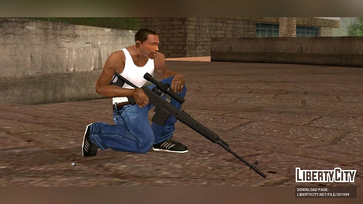 SVD Dragunov (тільки DFF) / GTA San Andreas (iOS, Android)