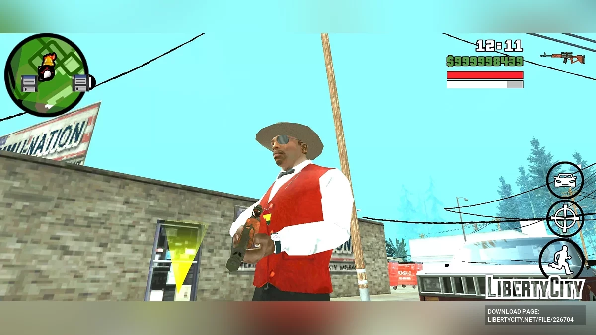 Теккен 9 Драгунов Снайпер / GTA San Andreas (iOS, Android)