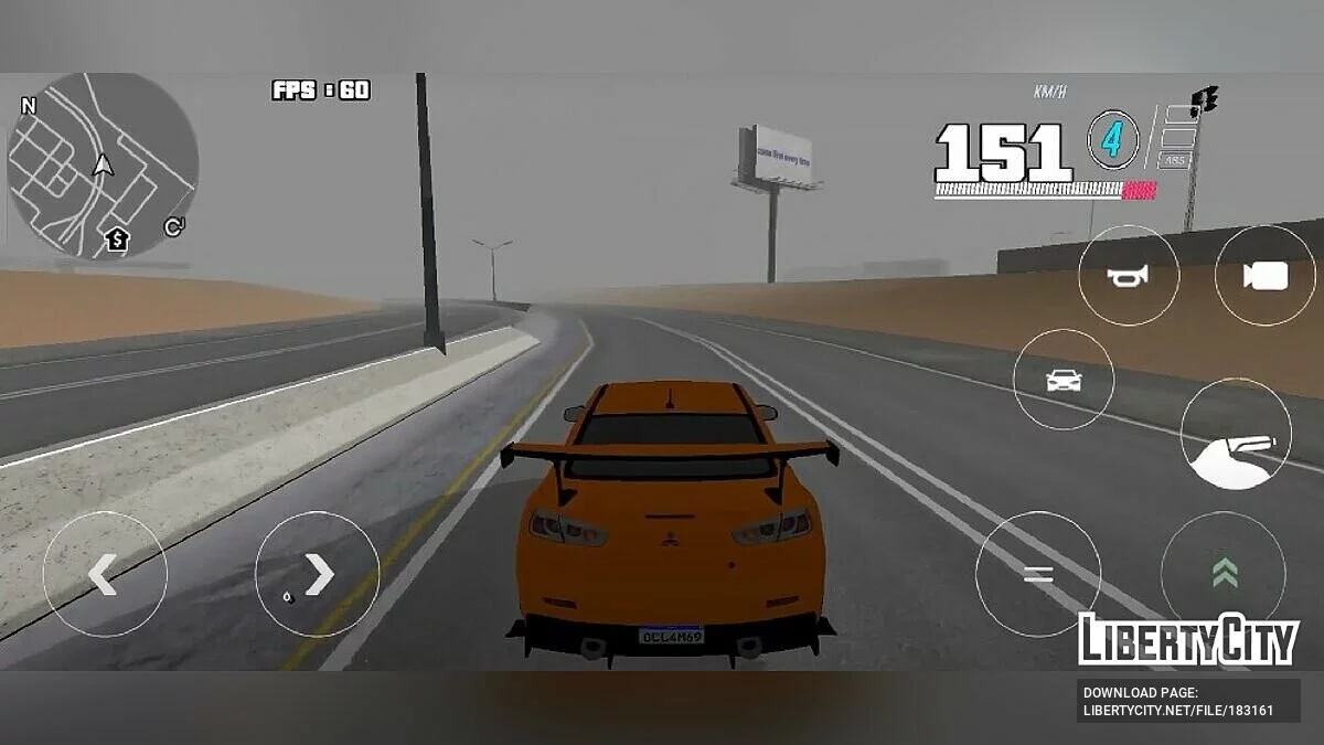 三菱蓝瑟Evolution引擎声浪 / GTA San Andreas (iOS, Android)