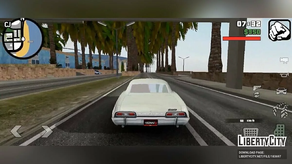 Chevrolet Impala 1967 Engine Sound / GTA San Andreas (iOS, Android)