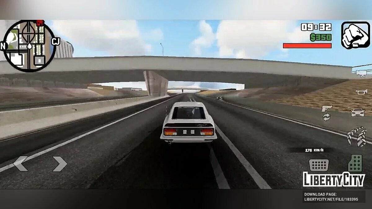Geräusch des Datsun 240z Motors / GTA San Andreas (iOS, Android)
