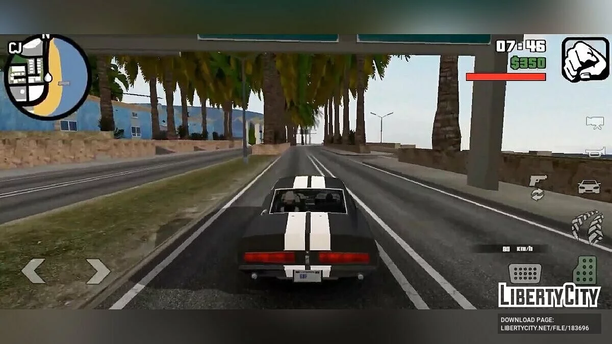 Mustang Shelby GT500 Engine Sound / GTA San Andreas (iOS, Android)