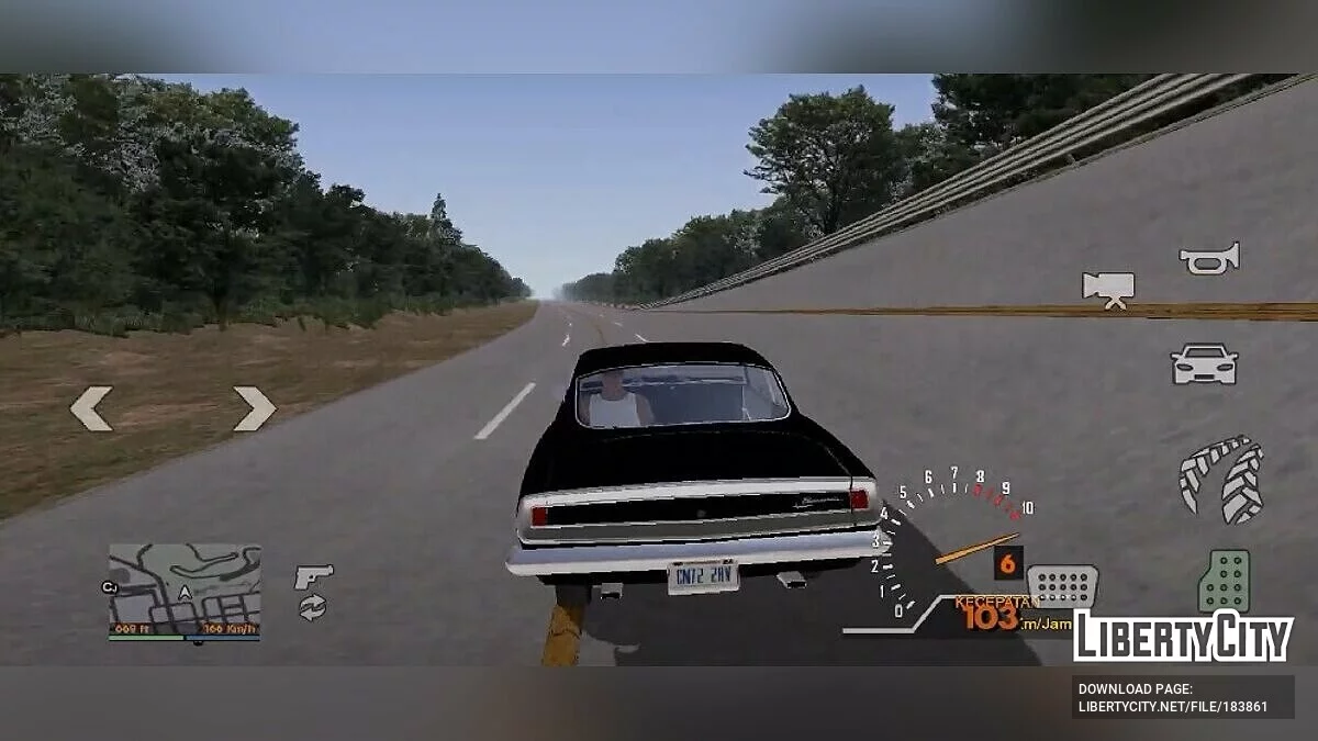 Suara Mesin Plymouth Barracuda / GTA San Andreas (iOS, Android)