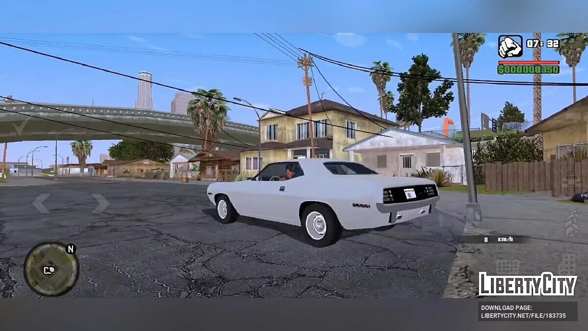 Plymouth Hemi Cuda 6.2L Engine Sound / GTA San Andreas (iOS, Android)