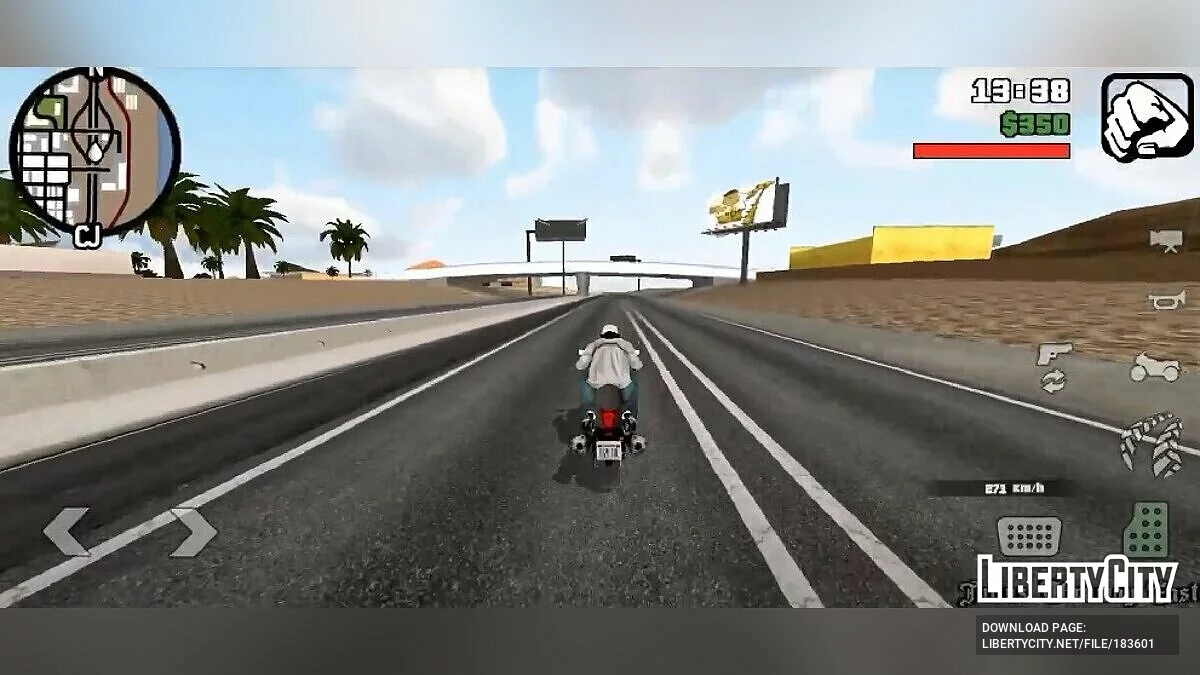Suzuki Hayabusa GSX1300R Engine Sound / GTA San Andreas (iOS, Android)
