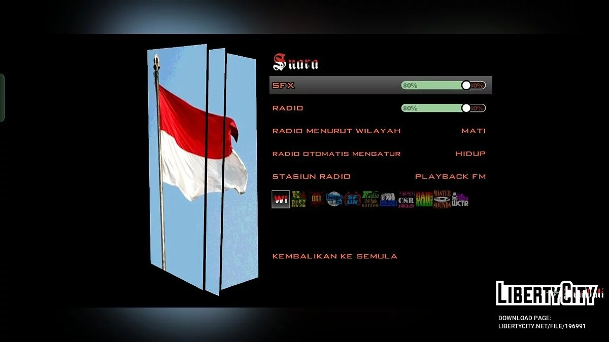 Radio Indonesia / GTA San Andreas (iOS, Android)