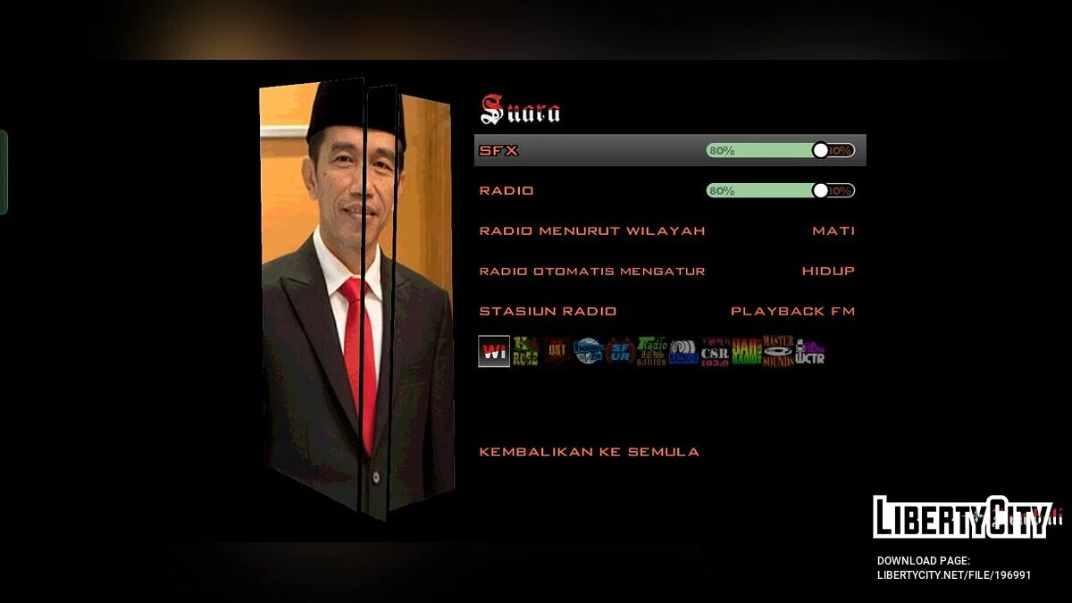 Radio Indonesia / GTA San Andreas (iOS, Android)