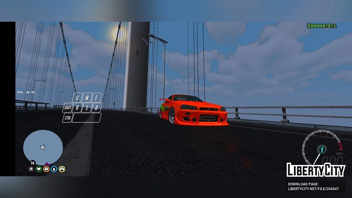 تعديل صوت The Fast And Furious Toyota Supra MK4 / GTA سان أندرياس (iOS، أندرويد)