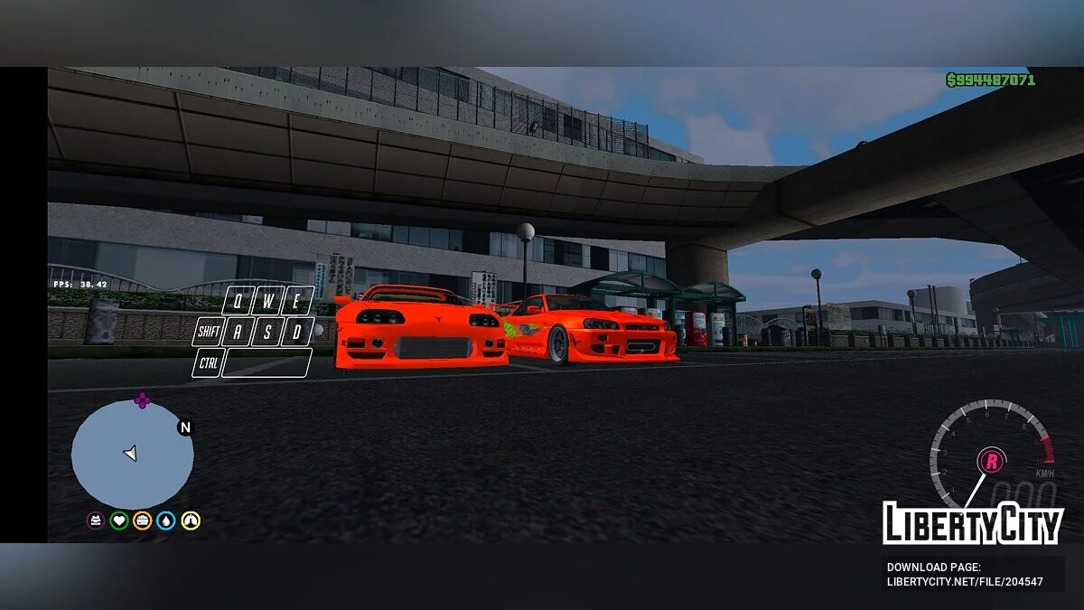 تعديل صوت The Fast And Furious Toyota Supra MK4 / GTA سان أندرياس (iOS، أندرويد)