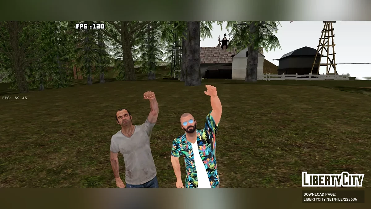 Голоси Тревора та Майкла / GTA San Andreas (iOS, Android)