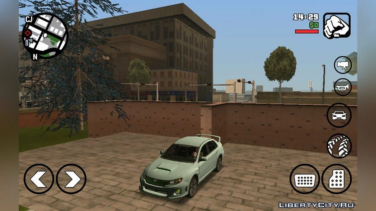 Subaru Impreza WRX STI 2011 / GTA San Andreas (iOS, Android)