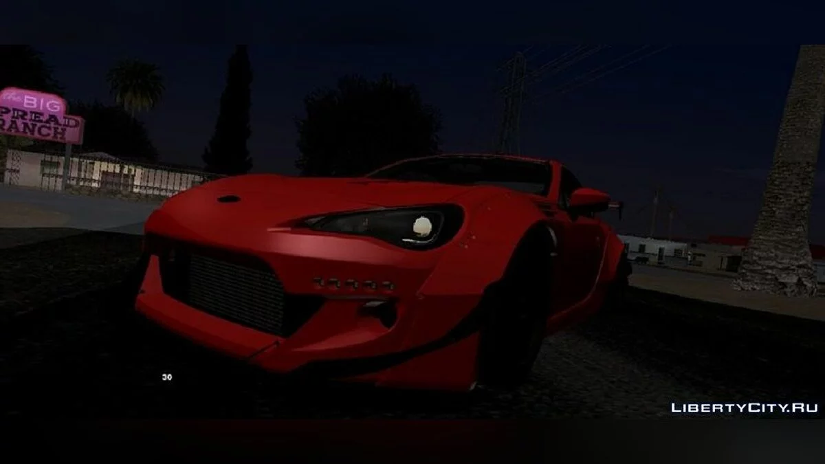 Subaru BRZ Rocket Bunny / GTA سان أندرياس (iOS، أندرويد)