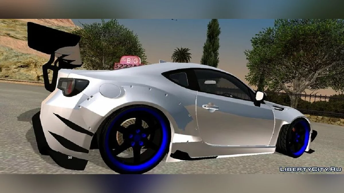 Subaru BRZ Rocket Bunny / GTA سان أندرياس (iOS، أندرويد)